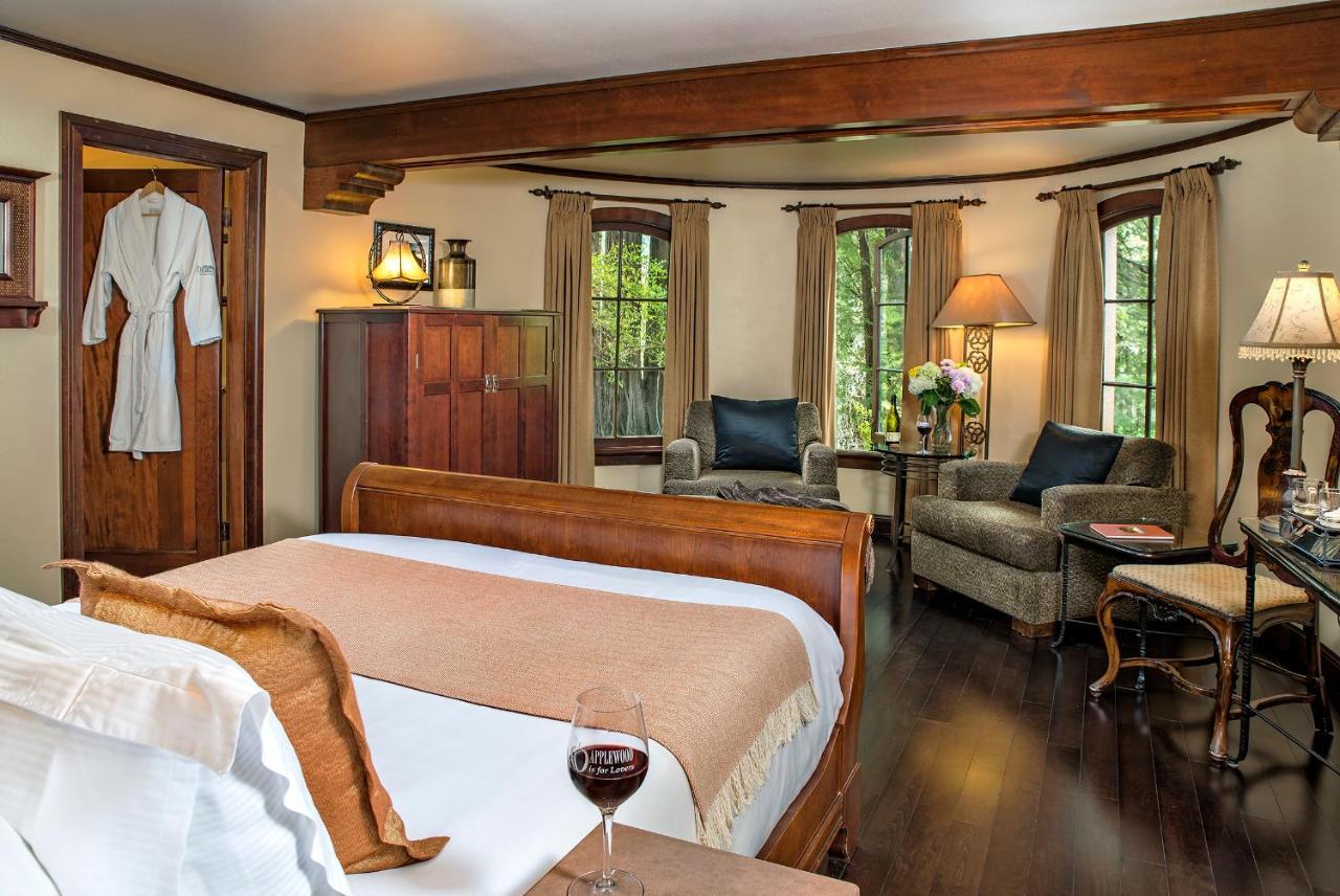 Applewood Inn Guerneville Exterior foto